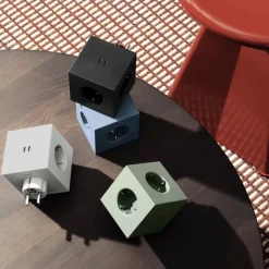 Square 2 grenuttag 30W Dual USB-C Gotland Gray