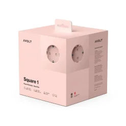 Square 1 grenuttag 30W Dual USB-C & Magnetic base 3m New Pink