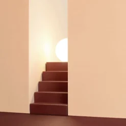 Stair bordslampa röd