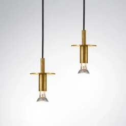 Star 1 taklampa rå mässing