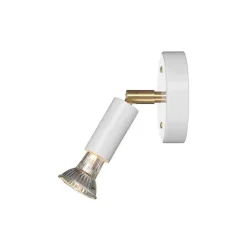Star 1 vägglampa kabel vit strukturlack
