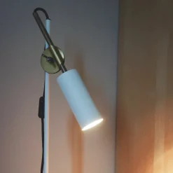 Stav bordslampa vit