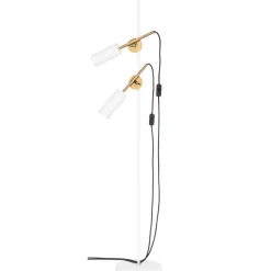 Stav 2 golvlampa vit