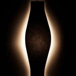 Stella vägglampa svart