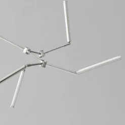 Stick chandelier taklampa chrome