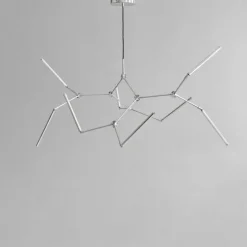 Stick chandelier taklampa chrome