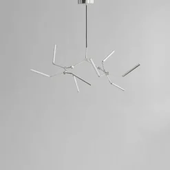 Stick chandelier taklampa Mini chrome