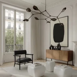 Stingray chandelier taklampa Grande bronze