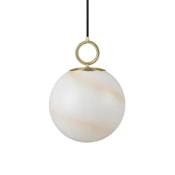 Stockholm Ø24 taklampa brun marmor