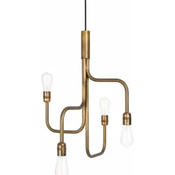 Strapatz Ø450 taklampa råmässing