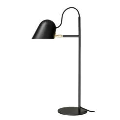Streck bordslampa svart