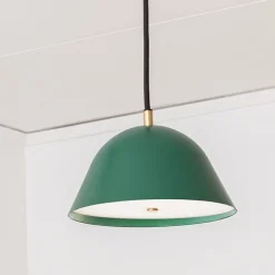 Streck L taklampa tallgrön