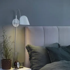 Streck vägglampa kabel svart