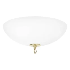 Stävie plafond mässing/vit