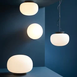 Supernate Ø38 bordslampa opal white/black