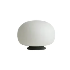 Supernate Ø28 bordslampa opal white/black