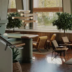 Sycamore Chandelier 5 Tiers Taklampa Dusk Pink/mässing