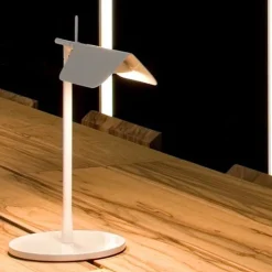 Tab bordslampa vit