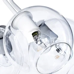 Tage 50 Plafond Vit/klart glas
