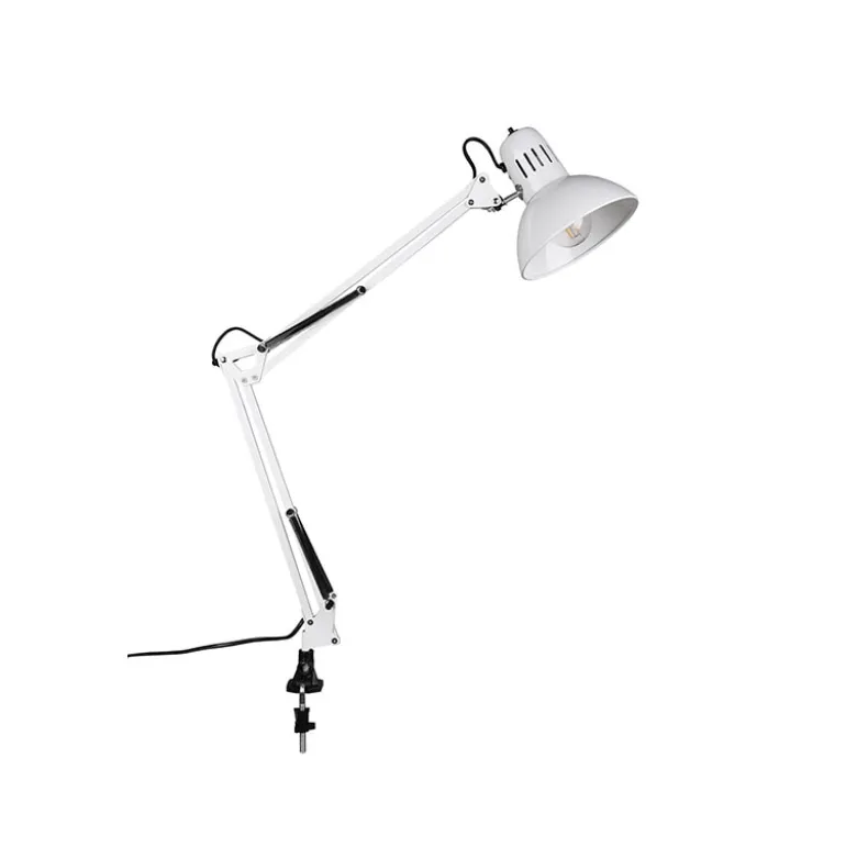 Tajo klämlampa vit