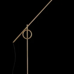 Tangent media golvlampa guld