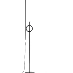 Tangent media golvlampa svart