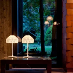 Tatou T1 bordslampa Ochra grå