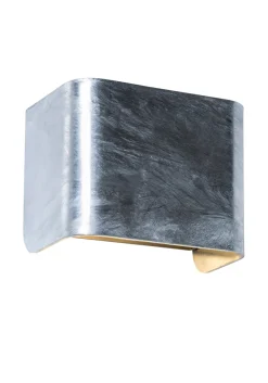 Taurus vägglampa galvad