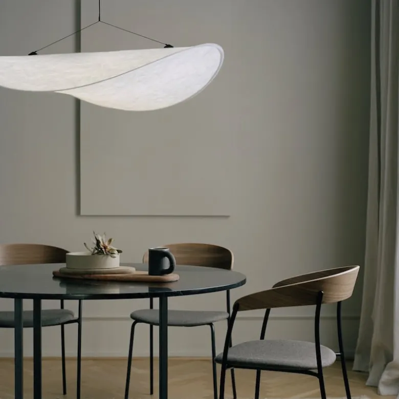 Tense Ø120 taklampa White Tyvek