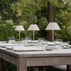Teya portabel bordslampa offwhite