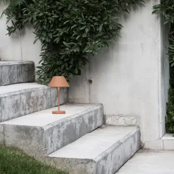 Teya portabel bordslampa terracotta