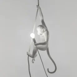 The Monkey Lamp ceiling Taklampa vit
