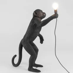 The Monkey Lamp standing outdoor Bordslampa svart