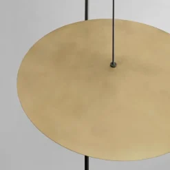 The Moon golvlamp brass