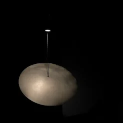 The Moon golvlamp brass