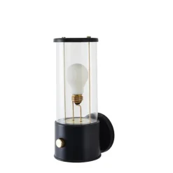 The Muse vägglampa IP44 Hackles Black