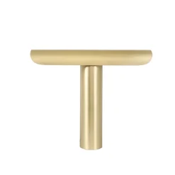 T-lamp bordslampa brushed brass