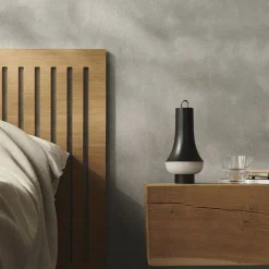 Tomoshi Portable bordslampa dark brown