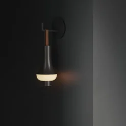 Tomoshi Portable bordslampa dark brown