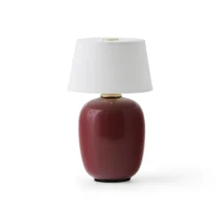 Torso portabel bordslampa ruby