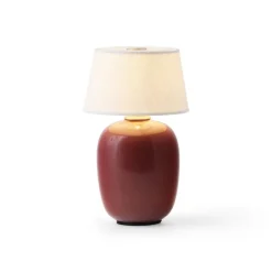 Torso portabel bordslampa ruby