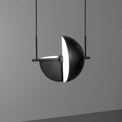Trapeze taklampa svart