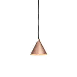 Tratten liten taklampa rå koppar