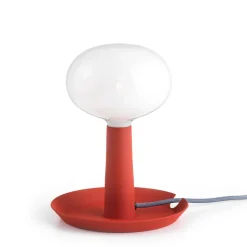 Tray bordlampa röd