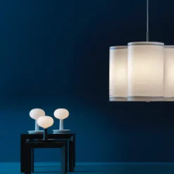 Tray bordlampa vit