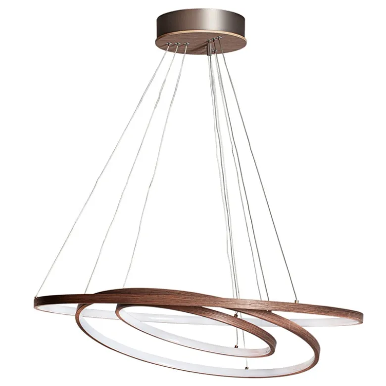 Trione Ø80cm valnöt