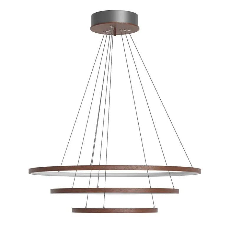 Trione Ø80cm valnöt