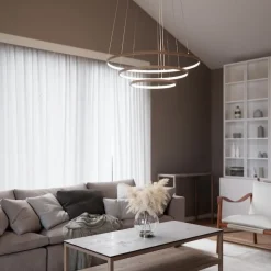 Trione Ø80 taklampa natur