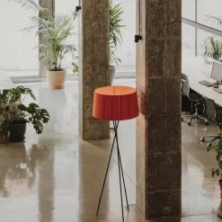 Tripode G5 golvlampa red-amber