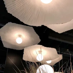 Tropez 60 taklampa svart/natur